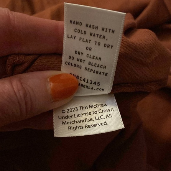 NWT Daydreamer x Free People Tim McGraw oversized tee, OS - Picture 11 of 11